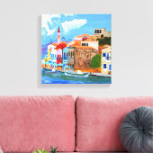 Schönes Griechenland Leinwanddruck (Insitu (Wohnzimmer))