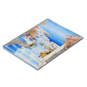 Schönes Griechenland-Notebook Notizblock (Linke Seite)