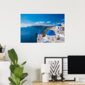 Schönes Griechenland Poster (Heimbüro)