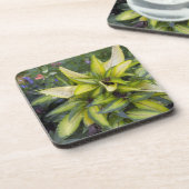 Schönes großes hellgrünes Blätter Untersetzer (Linke Seite)