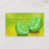 Schönes Grosses Phantastisch wunderschönes Grün Li Visitenkarte (Vorderseite)