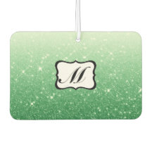 Schönes Grün Mit Monogramm