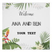 Schönes Grün Poster (Vorderseite)