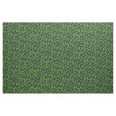 Schönes, grünes Blatt Muster Stoff (Yard (91,4 cm))