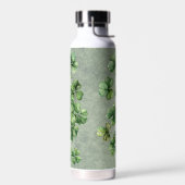Schönes grünes Kleeblatt Trinkflasche (Links)