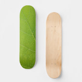Schönes grünes Leaf Skateboard (Vorderseite)