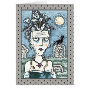 SCHÖNES GRUSELIGES FRANKENELLA-MONSTER, GRÄBER Lee