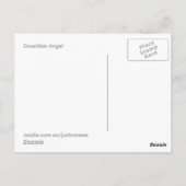 Schönes Guardian Angel Malerei Postkarte (Rückseite)