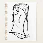 Schönes Haar gerade lang Planer (Vorderseite)