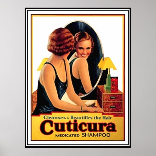Schönes Hair Shampoo Vintage Poster (Vorne)