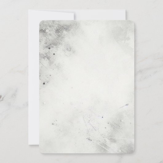 Schönes Halloween-Party für Fledermäuse Einladung (Rückseite)