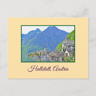 Schönes Hallstatt, Österreich Postkarte