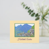 Schönes Hallstatt, Österreich Postkarte (Stehend Vorderseite)