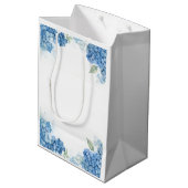 Schönes handgemalt gefährdetes Lorikeet Mittlere Geschenktüte (Rückseite Schrägansicht)