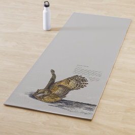 Schönes handgemaltes gefährdetes Fischugel Yogamatte