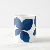 Schönes handgemaltes Wasser Farbe Dunkelblau Kaffeetasse (Mittel)