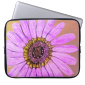 Schönes, handgezeichnetes Design der Blume Laptopschutzhülle (Vorderseite)