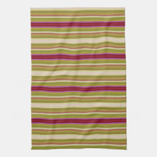 Schönes Handtuch mit Streifen