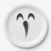 Schönes Hauntings Halloween Pappteller (Vorderseite)