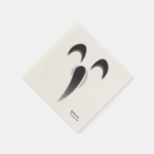 Schönes Hauntings Halloween Serviette (Ecke)