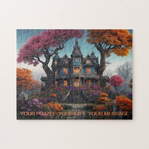 Schönes Haus & Garten Puzzle