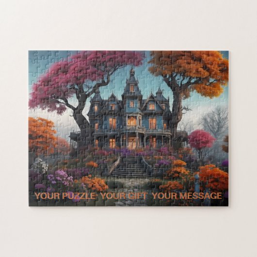 Schönes Haus & Garten Puzzle (Horizontal)