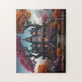Schönes Haus & Garten Puzzle (Vertikal)