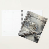 Schönes Haus im Winter, Name ändern, Jahr Planer (Anzeige)