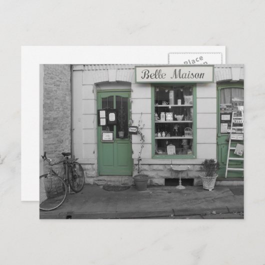 Schönes Haus Postkarte (Vorne/Hinten)