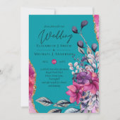 Schönes HAUSHALT Pink Aquamarine florale Agate Hoc (Vorderseite)