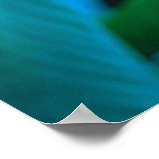 Schönes Hawaii-Bird des Paradise Poster (Ecke)