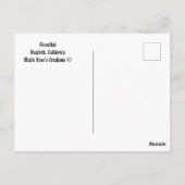 Schönes Hayfork, Kalifornien... Postkarte (Rückseite)