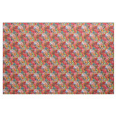 Schönes, helles, Abstraktes Blumenmuster Stoff (Fat Quarter (45,7 x 55,9 cm))
