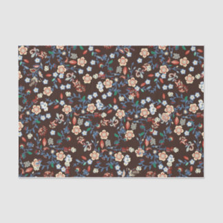 Schönes, helles Blumenpapier Seidenpapier