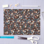 Schönes, helles Blumenpapier Seidenpapier (Handwerk)