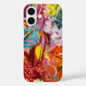 Schönes helles florales iPhone Case 1 (Rückseite)