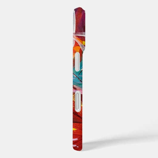 Schönes helles florales iPhone Case 1 (Rückseite / Rechts)