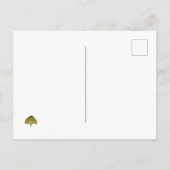 Schönes, helles Orange Monarch Butterfly Foto Postkarte (Rückseite)