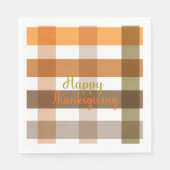 Schönes Herbst nahtloses Muster glücklich Erntedan Serviette (Vorderseite)