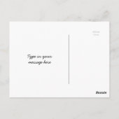 Schönes Herbst Ruhe Sonnenuntergang Berg Postkarte (Rückseite)