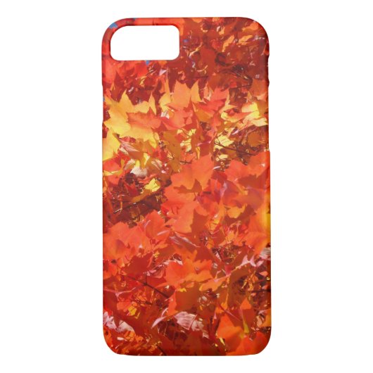 Schönes Herbstlaub iPhone 7 Fallgeschenke Dank Case-Mate iPhone Hülle (Rückseite)