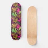 Schönes Herbstlaub-Muster im Herbst Skateboard (Vorderseite)