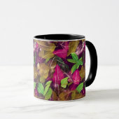 Schönes Herbstlaub-Muster im Herbst Tasse (VorderseiteRechts)
