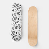 Schönes Herbstmuster 1 Skateboard (Vorderseite)