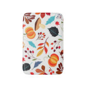 Schönes Herbstmuster - Badematte (Vorderseite Vertikal)