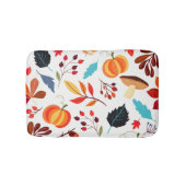 Schönes Herbstmuster - Badematte (Vorderseite)