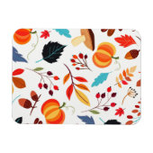 Schönes Herbstmuster Magnet (Horizontal)