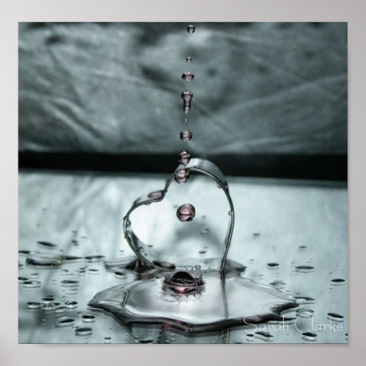 Schönes Herz Poster (Vorne)