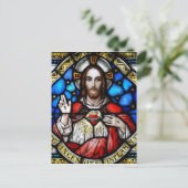 SCHÖNES HERZ VON JESUS POSTKARTE (Stehend Vorderseite)