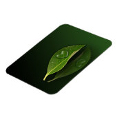 Schönes, herzförmiges Wassertropfen auf der linken Magnet (Linke Seite)